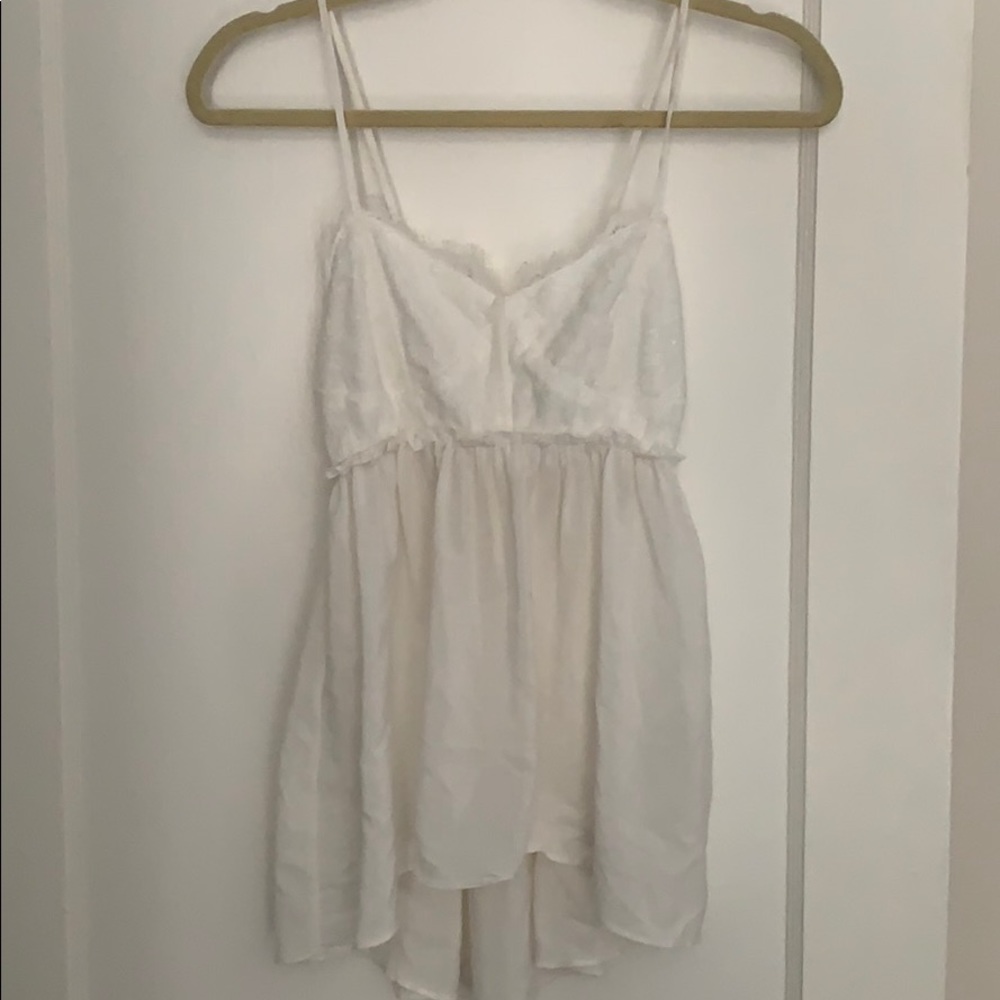 White tank top